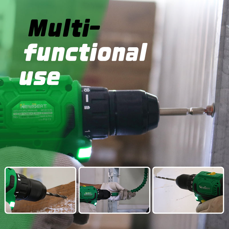 NewBeat 12V 35N.m 3/8in Cordless Drill Certified Refurbished